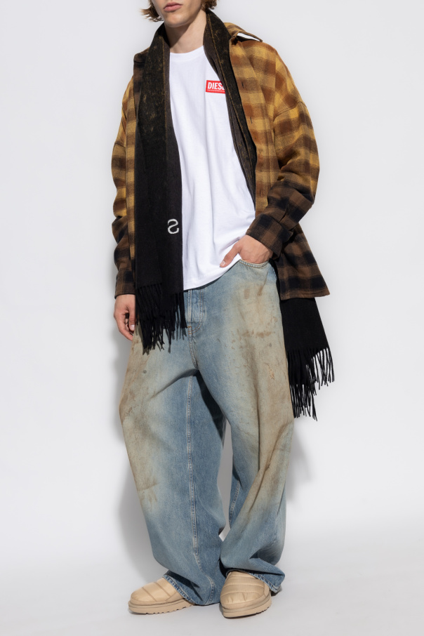 DIESEL S~M相当 sheepskin 定価約 ¥110.000-
